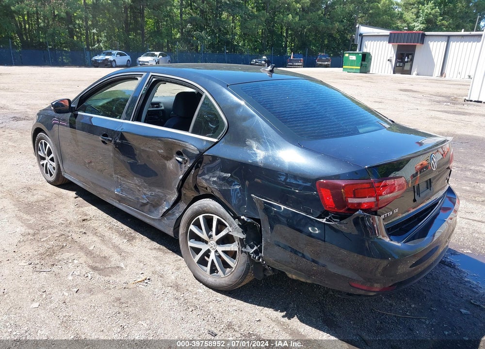 2017 VOLKSWAGEN JETTA 1.4T SE VIN: 3VWDB7AJ4HM397472
