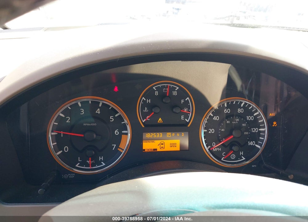2013 NISSAN TITAN SL VIN: 1N6BA0ED0DN308566