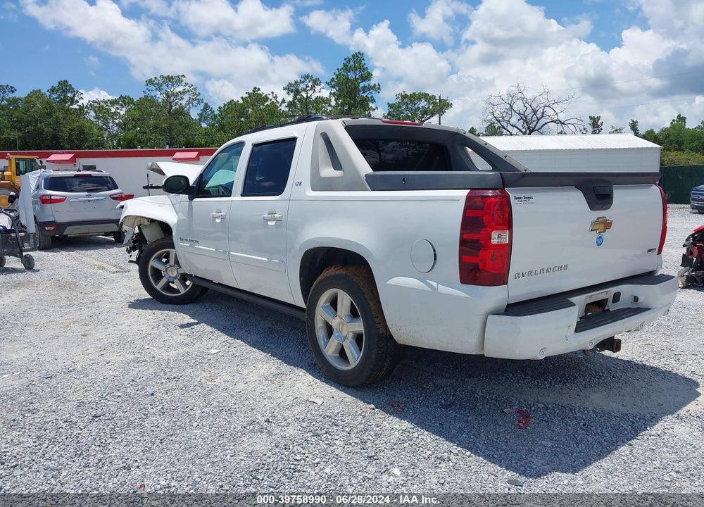 2007 CHEVROLET AVALANCHE 1500 LTZ VIN: 3GNFK12357G262997