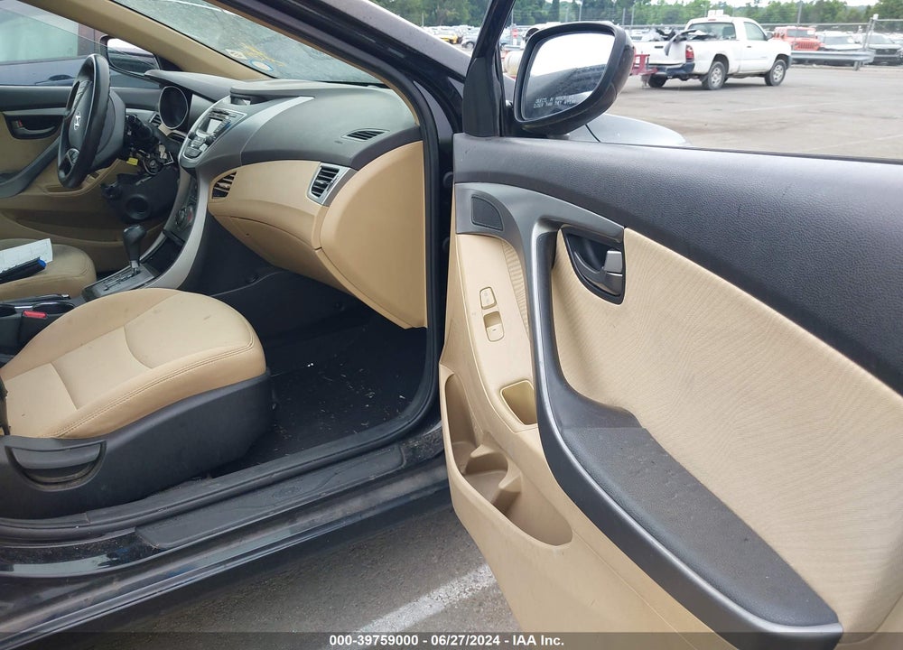 2013 HYUNDAI ELANTRA GLS VIN: 5NPDH4AE4DH395076