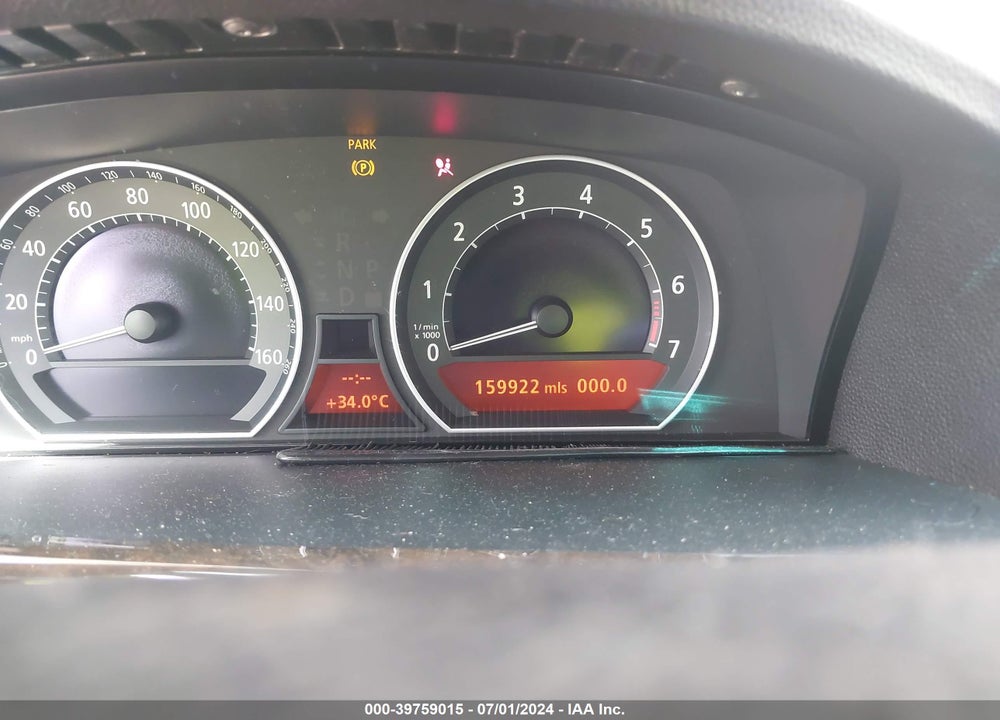 2007 BMW 750LI VIN: WBAHN83527DT68254