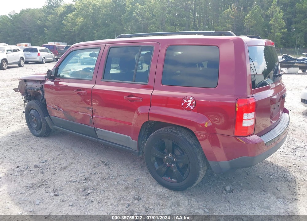 2015 JEEP PATRIOT ALTITUDE EDITION VIN: 1C4NJPBA8FD274436
