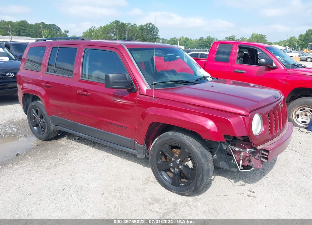 2015 JEEP PATRIOT ALTITUDE EDITION VIN: 1C4NJPBA8FD274436