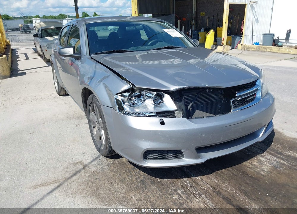 2013 DODGE AVENGER SE VIN: 1C3CDZAB8DN605256