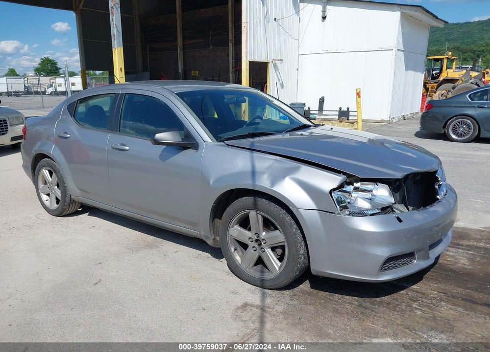 2013 DODGE AVENGER SE VIN: 1C3CDZAB8DN605256