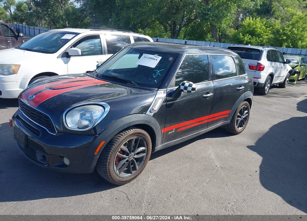 2012 MINI COOPER S COUNTRYMAN VIN: WMWZC5C53CWL61465