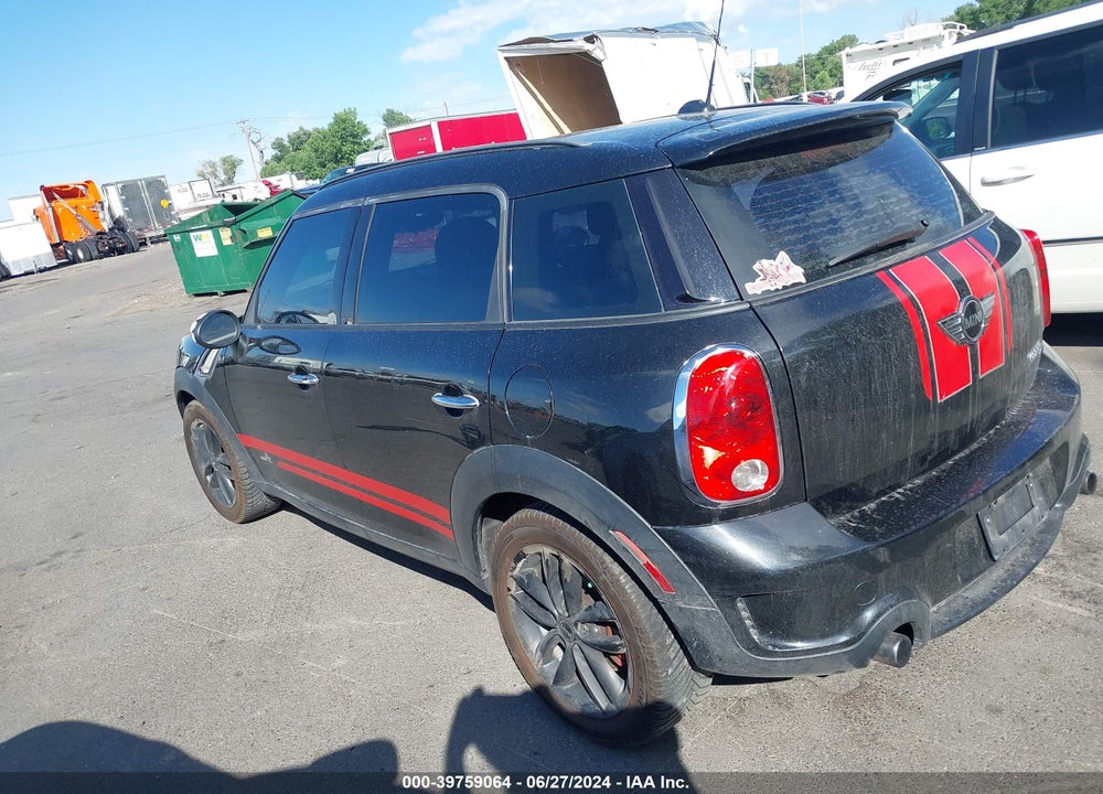 2012 MINI COOPER S COUNTRYMAN VIN: WMWZC5C53CWL61465