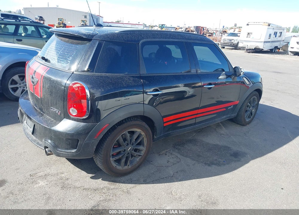2012 MINI COOPER S COUNTRYMAN VIN: WMWZC5C53CWL61465