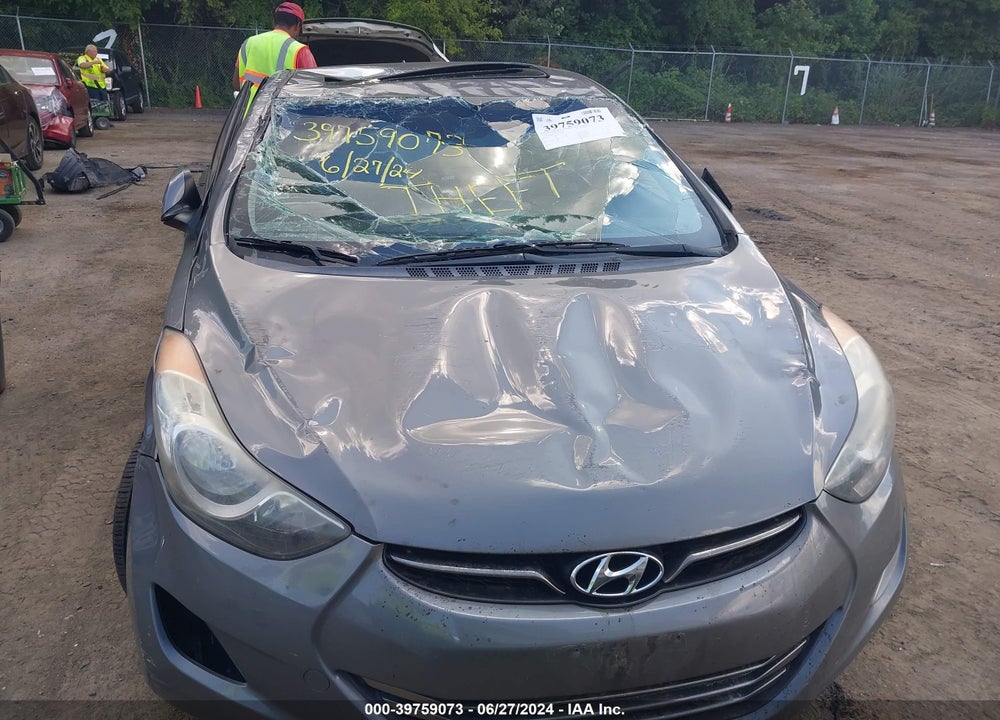 2013 HYUNDAI ELANTRA LIMITED VIN: 5NPDH4AE1DH450986