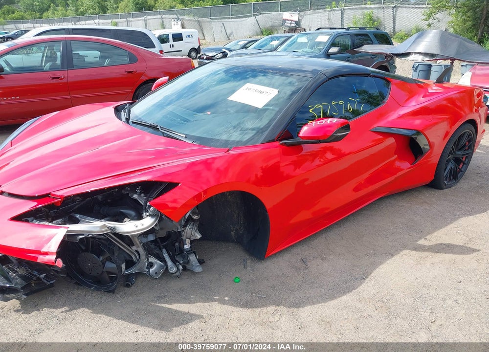 2021 CHEVROLET CORVETTE STINGRAY RWD 1LT VIN: 1G1YA2D48M5124561
