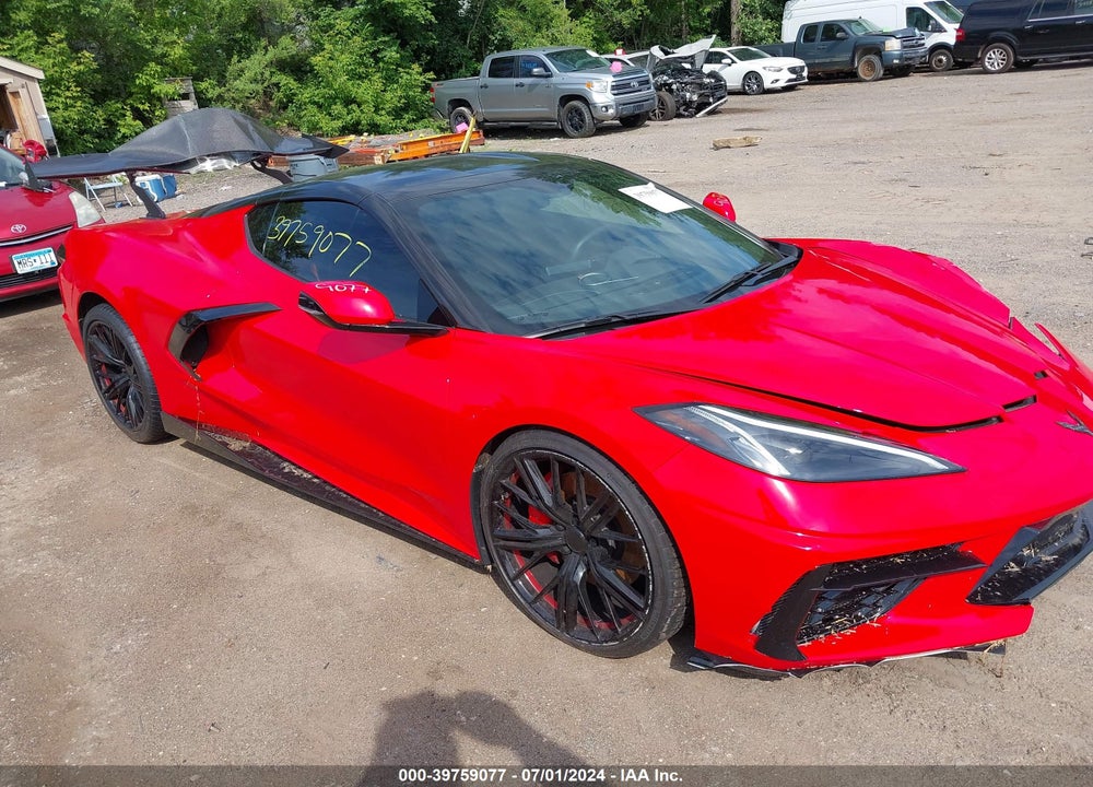 2021 CHEVROLET CORVETTE STINGRAY RWD 1LT VIN: 1G1YA2D48M5124561