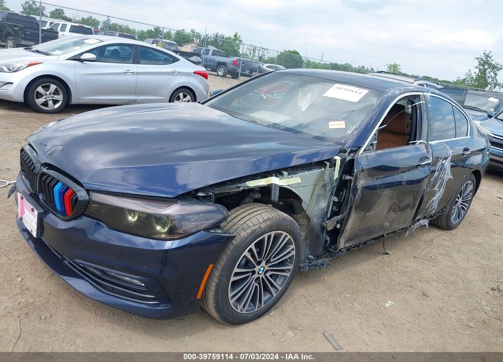 2018 BMW 540I XDRIVE VIN: WBAJE7C50JWC55025