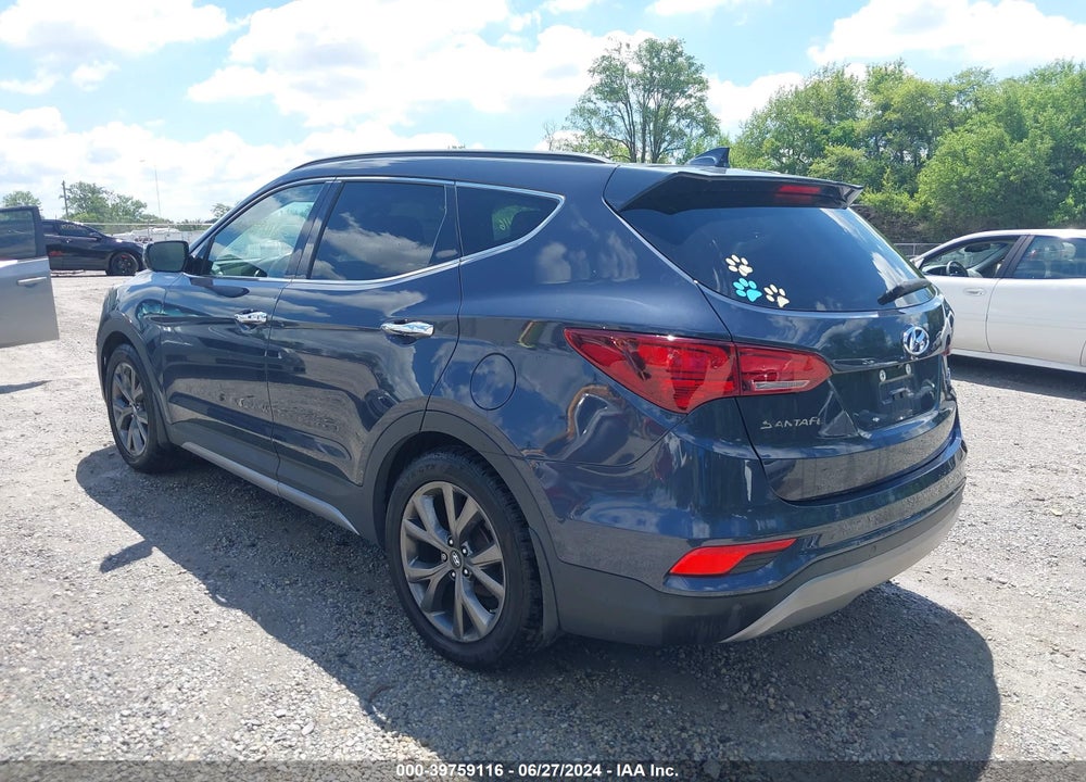 2017 HYUNDAI SANTA FE SPORT 2.0T ULTIMATE VIN: 5XYZW4LA5HG463940