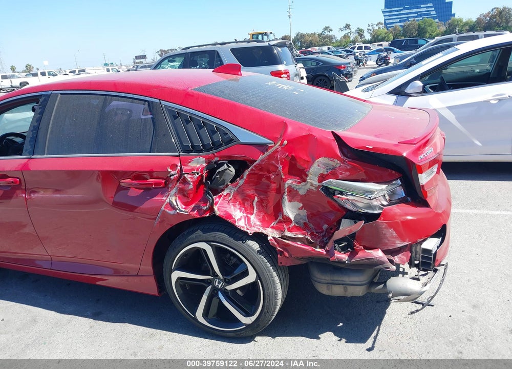 2018 HONDA ACCORD SPORT 2.0T VIN: 1HGCV2F36JA027079