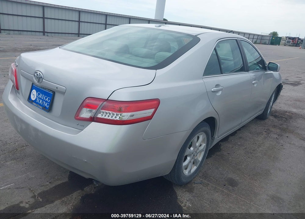 2011 TOYOTA CAMRY LE VIN: 4T4BF3EK9BR178277