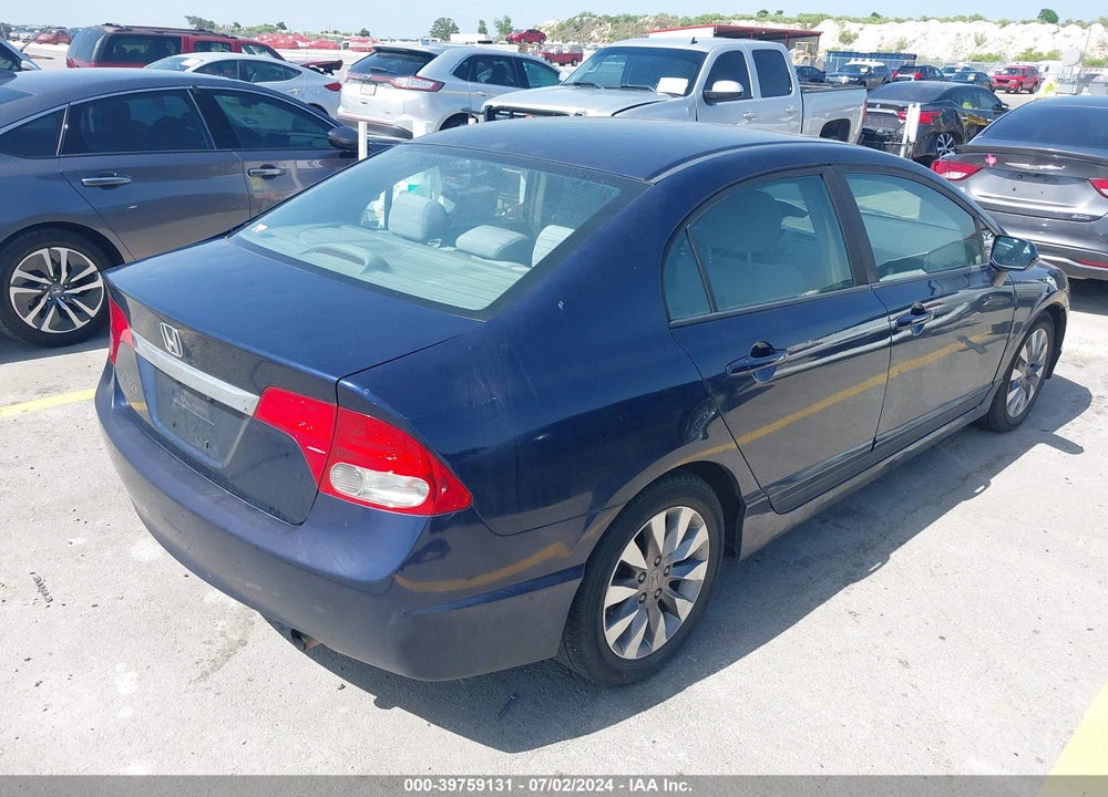 2009 HONDA CIVIC EX VIN: 1HGFA16849L008898
