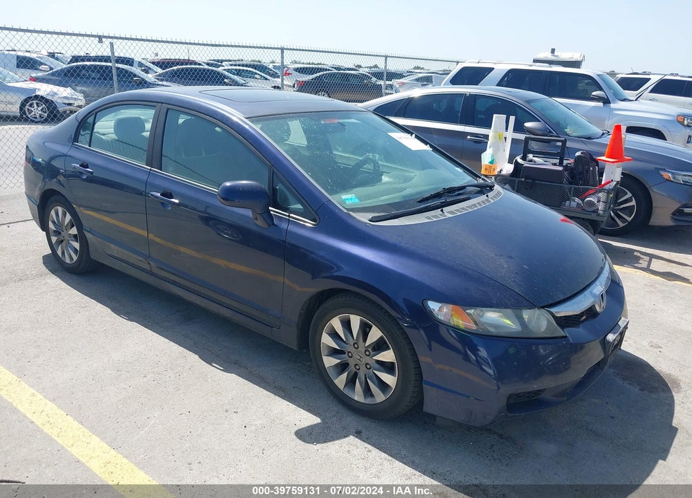 2009 HONDA CIVIC EX VIN: 1HGFA16849L008898