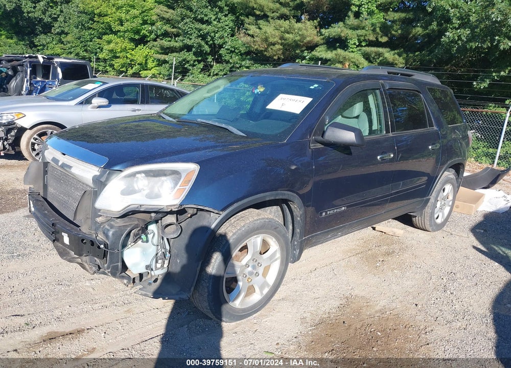 2008 GMC ACADIA SLE-1 VIN: 1GKER13708J209209