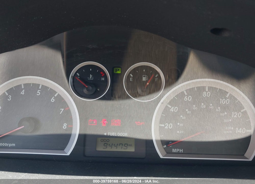 2005 HYUNDAI SANTA FE GLS VIN: KM8SC73D55U880762