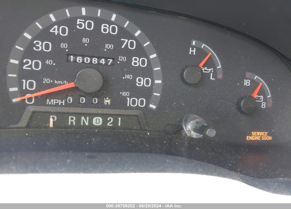 1999 FORD E-150 XL/XLT VIN: 1FMRE11LXXHA00201
