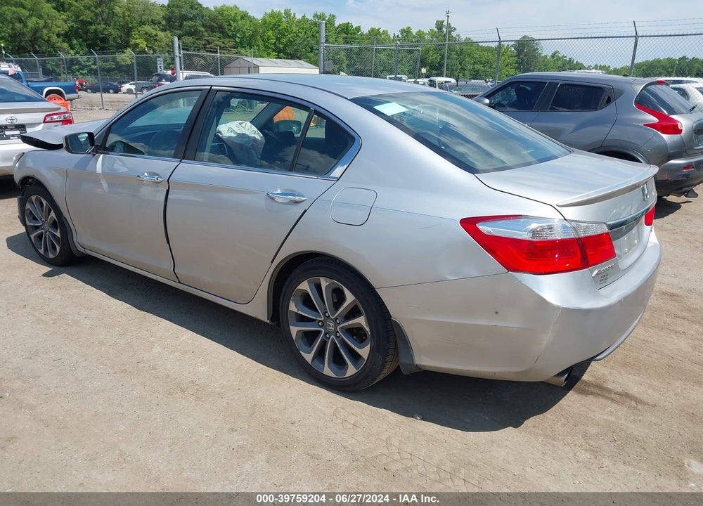 2014 HONDA ACCORD SPORT VIN: 1HGCR2F56EA004722