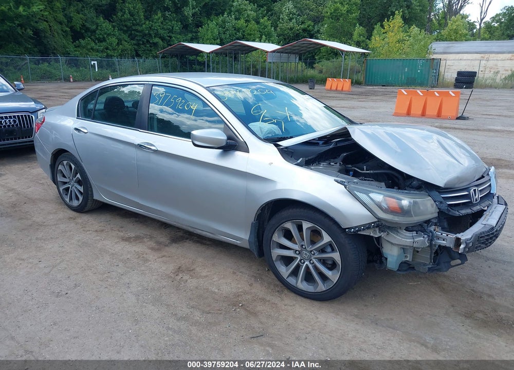 2014 HONDA ACCORD SPORT VIN: 1HGCR2F56EA004722