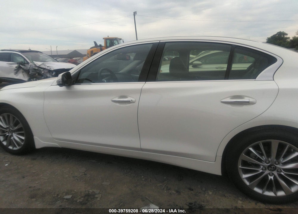 2023 INFINITI Q50 LUXE AWD VIN: JN1EV7BR2PM540483