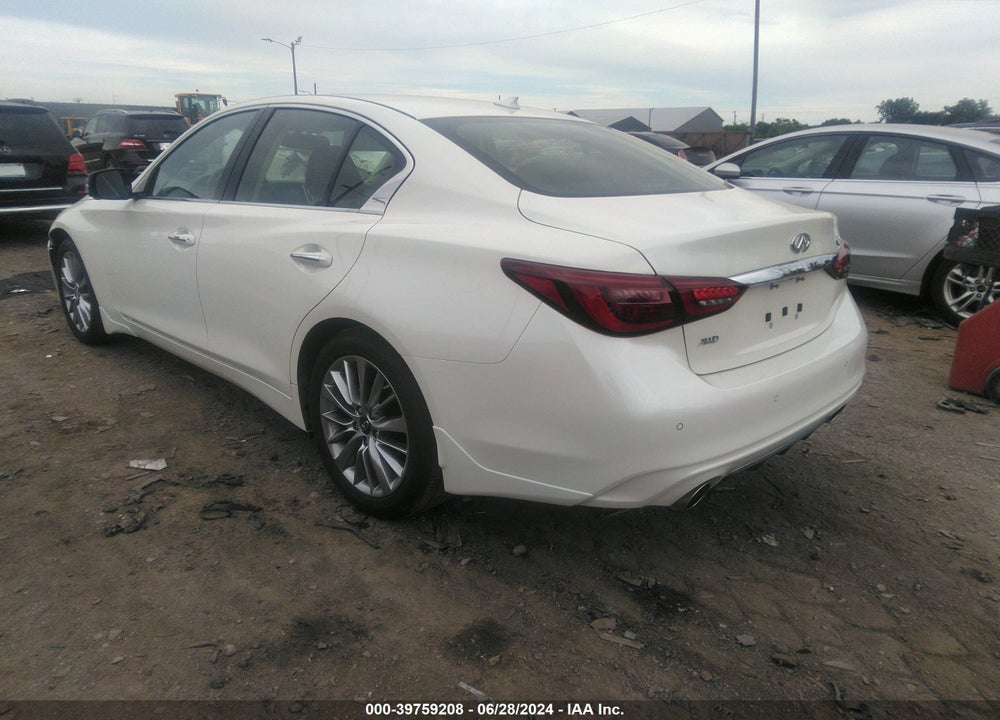 2023 INFINITI Q50 LUXE AWD VIN: JN1EV7BR2PM540483