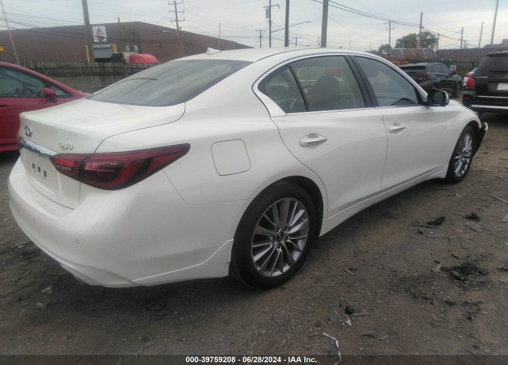 2023 INFINITI Q50 LUXE AWD VIN: JN1EV7BR2PM540483