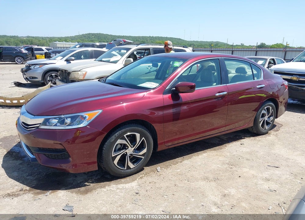 2016 HONDA ACCORD LX VIN: 1HGCR2F36GA243480