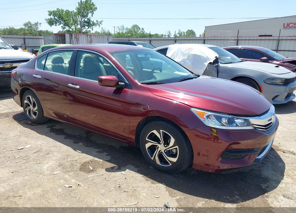 2016 HONDA ACCORD LX VIN: 1HGCR2F36GA243480
