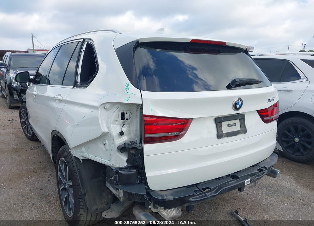 2017 BMW X5 SDRIVE35I VIN: 5UXKR2C33H0U21804
