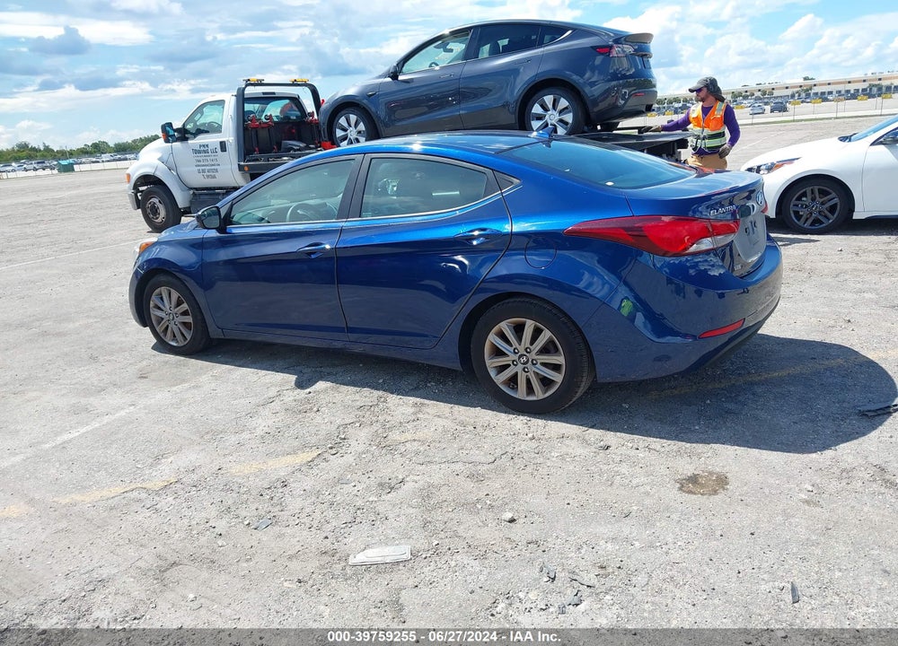 2015 HYUNDAI ELANTRA SE VIN: 5NPDH4AE0FH623190