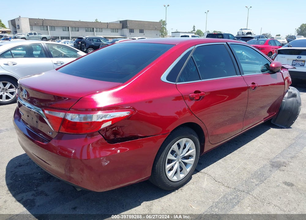 2016 TOYOTA CAMRY LE VIN: 4T1BF1FK0GU527119