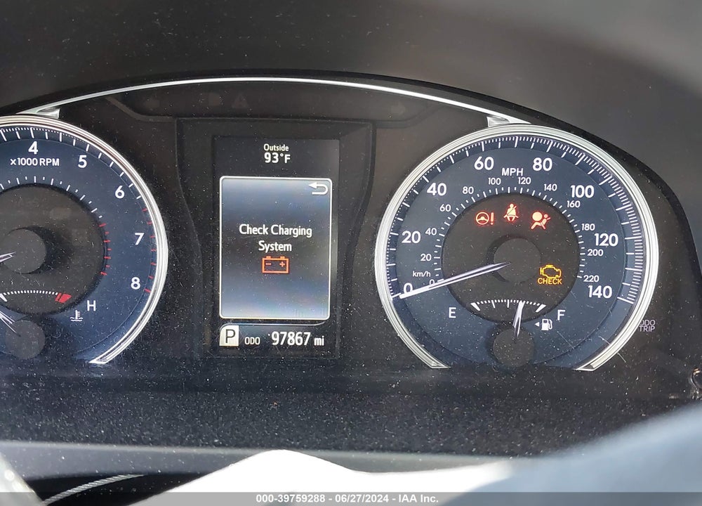2016 TOYOTA CAMRY LE VIN: 4T1BF1FK0GU527119