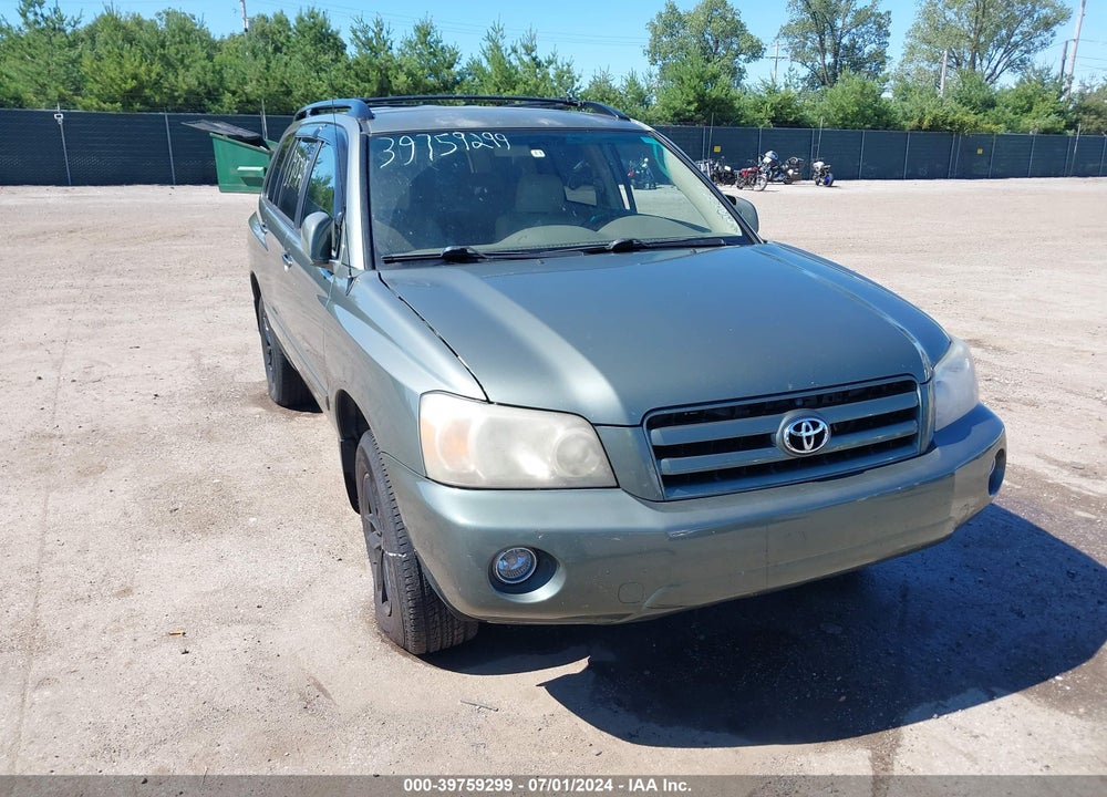 2006 TOYOTA HIGHLANDER VIN: JTEHD21A560045000