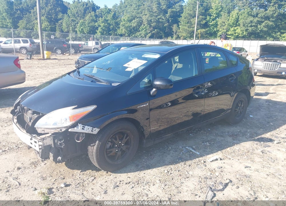 2015 TOYOTA PRIUS TWO VIN: JTDKN3DU5F0396007