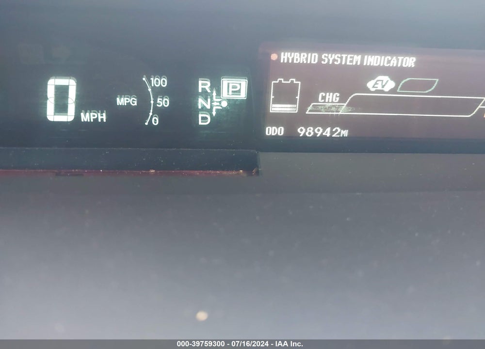 2015 TOYOTA PRIUS TWO VIN: JTDKN3DU5F0396007