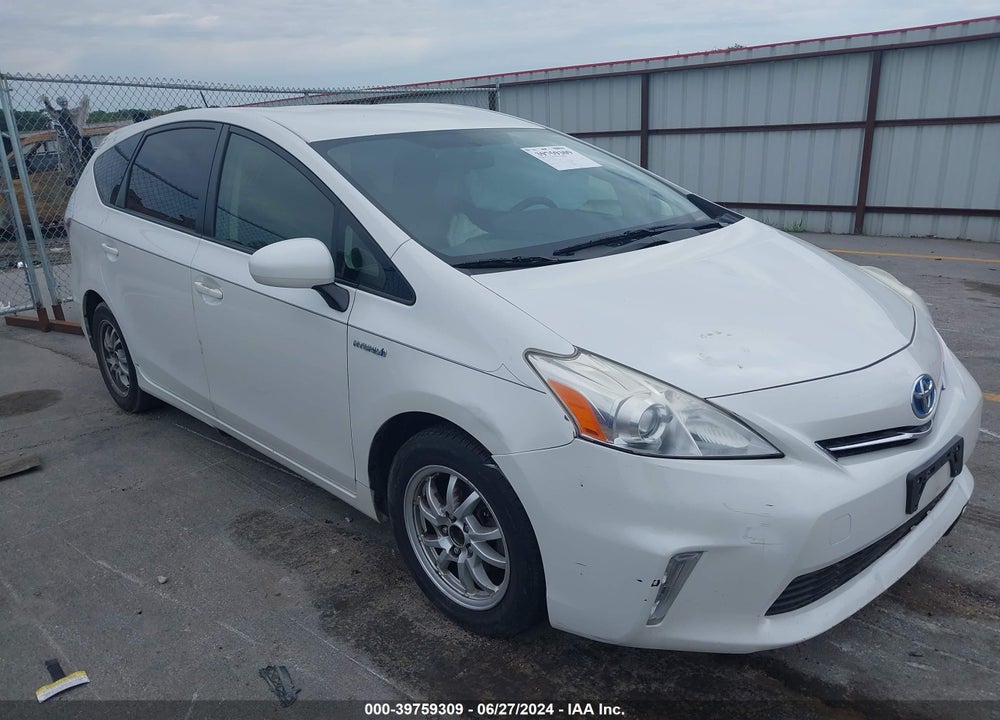 2012 TOYOTA PRIUS V TWO VIN: JTDZN3EU8C3087381