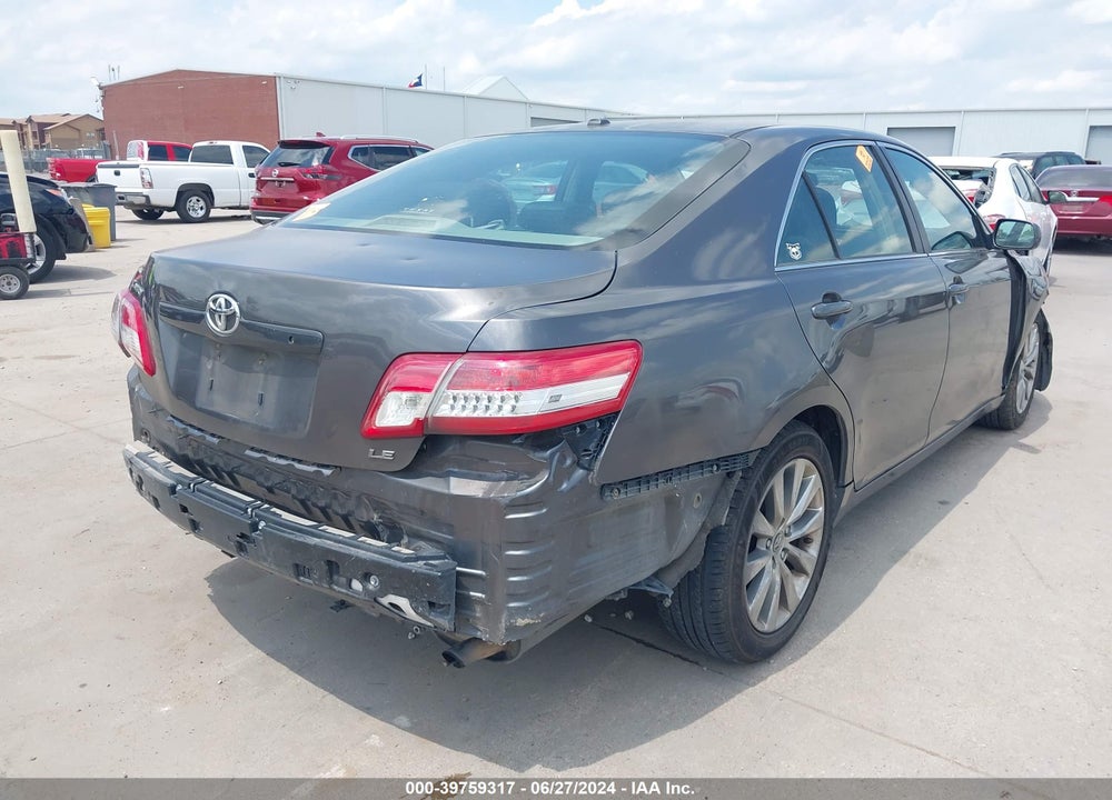 2010 TOYOTA CAMRY LE VIN: 4T4BF3EK0AR052470