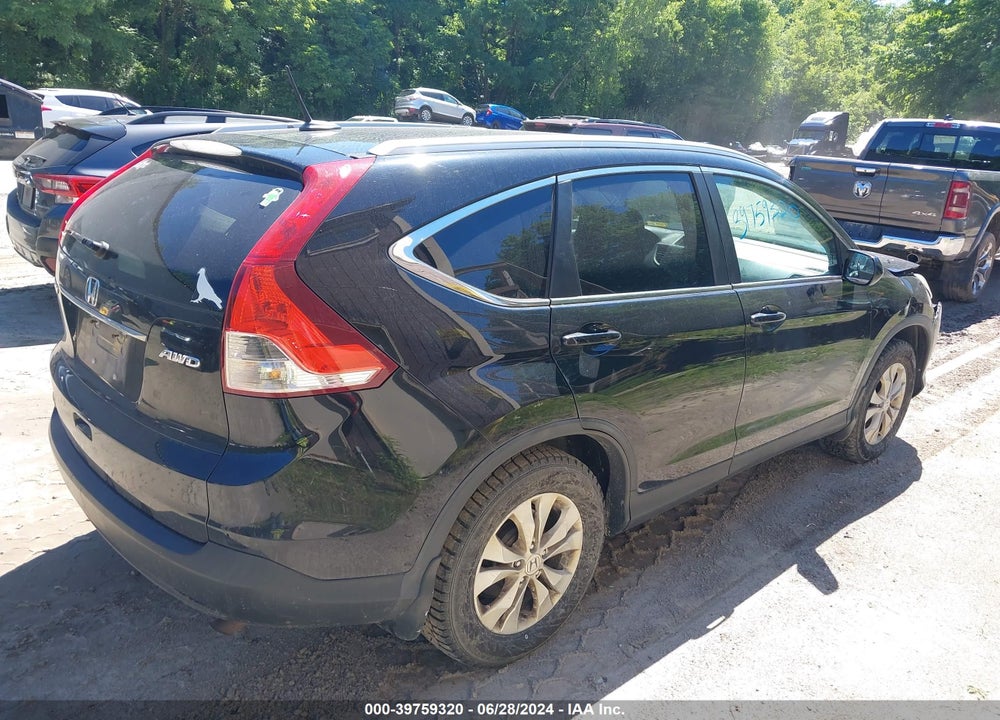 2013 HONDA CR-V EX-L VIN: 2HKRM4H76DH651114