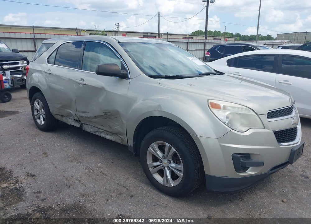 2013 CHEVROLET EQUINOX LS VIN: 2GNALBEK0D6212595