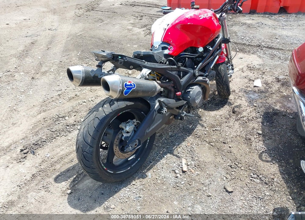 2009 DUCATI MONSTER 696 VIN: ZDM1RADN19B012685