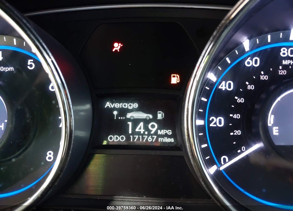 2013 HYUNDAI SONATA GLS VIN: 5NPEB4AC5DH509087