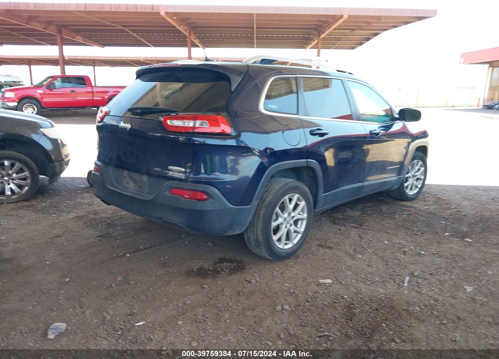 2014 JEEP CHEROKEE LATITUDE VIN: 1C4PJLCB3EW186812