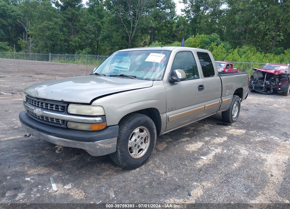 2002 CHEVROLET SILVERADO 1500 LT VIN: 2GCEC19T721248401