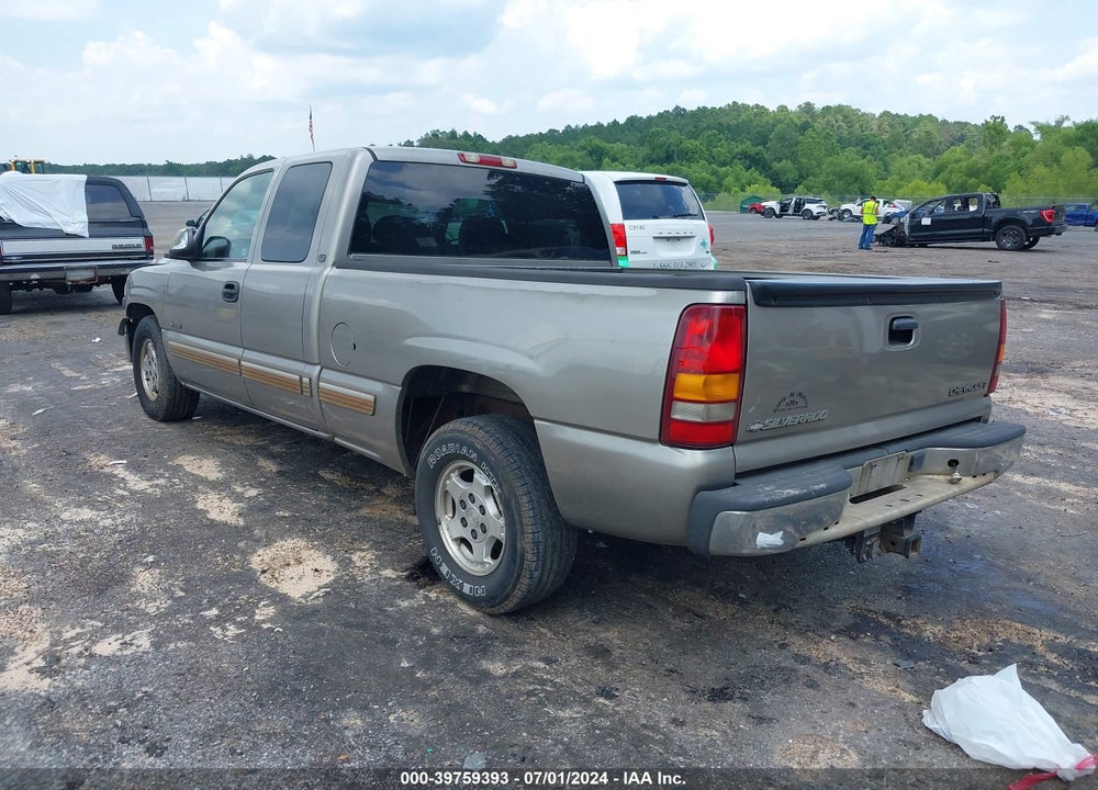 2002 CHEVROLET SILVERADO 1500 LT VIN: 2GCEC19T721248401