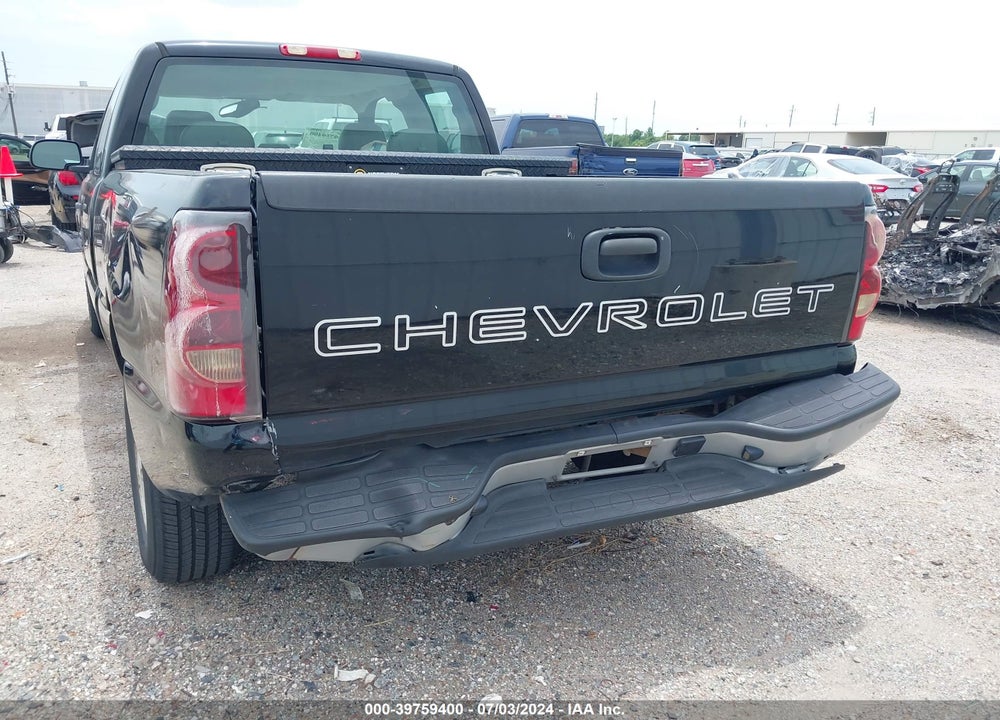 2007 CHEVROLET SILVERADO 1500 CLASSIC WORK TRUCK VIN: 1GCEC19XX7Z100857