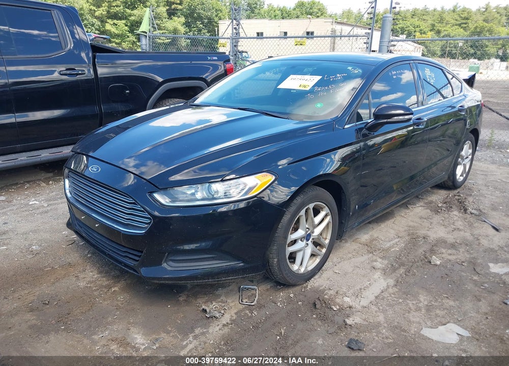 2016 FORD FUSION SE VIN: 3FA6P0H76GR348862