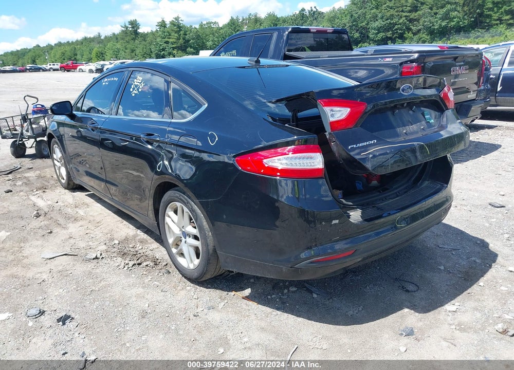 2016 FORD FUSION SE VIN: 3FA6P0H76GR348862